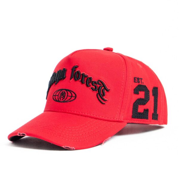 GORRA AP CHANTED ROJO