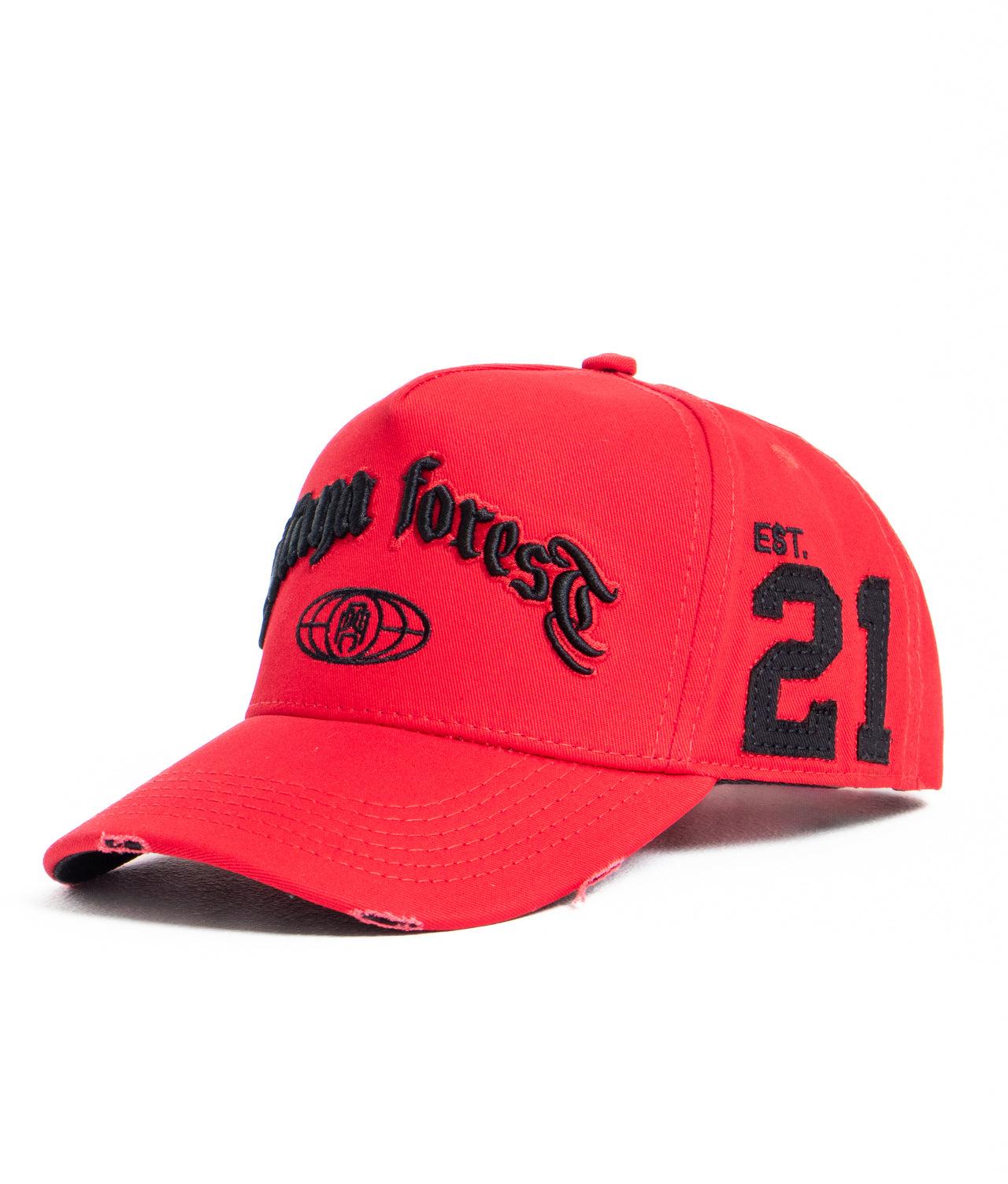 GORRA AP CHANTED ROJO