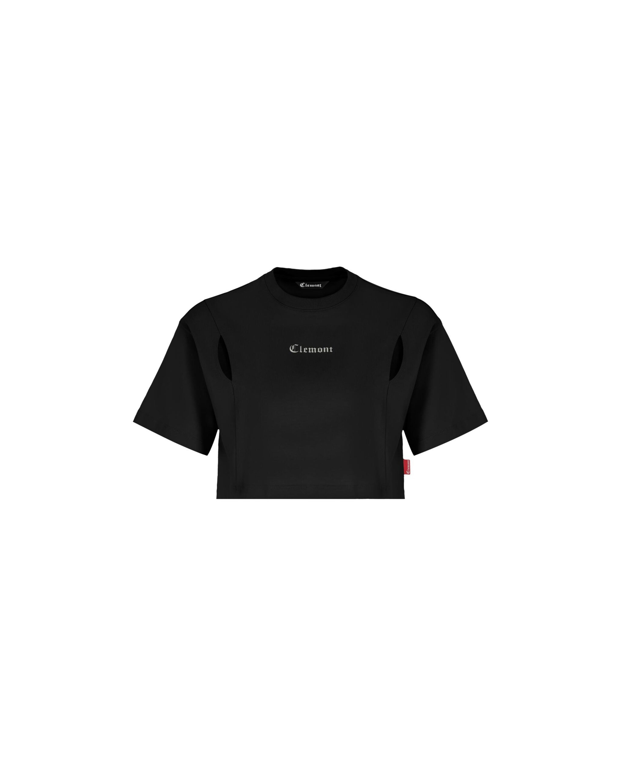 CROP TOP RAGGIANTE NEGRO - Imagen 2