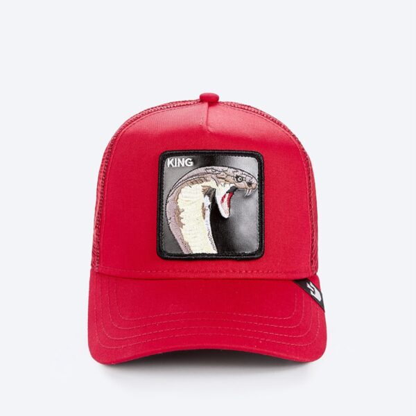 GORRA GOORIN BROS THE KING COBRA ROJO